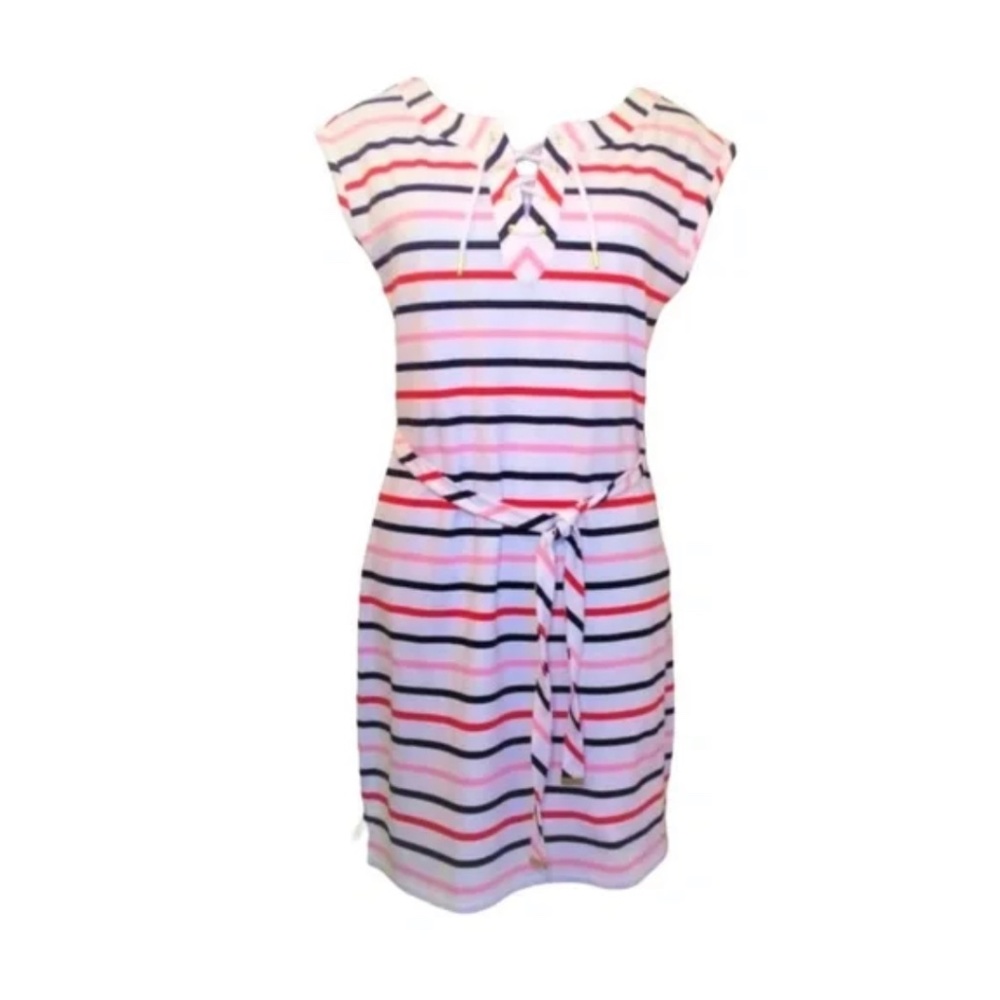 Tommy Hilfiger Shift Dress Adjustable Belt - Picture 5 of 6